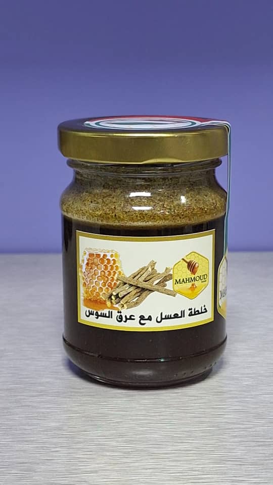 خلطة العسل مع عرق السوس