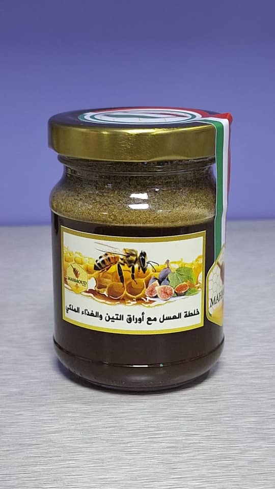 خلطة العسل مع أوراق التين وغذاء ملكي